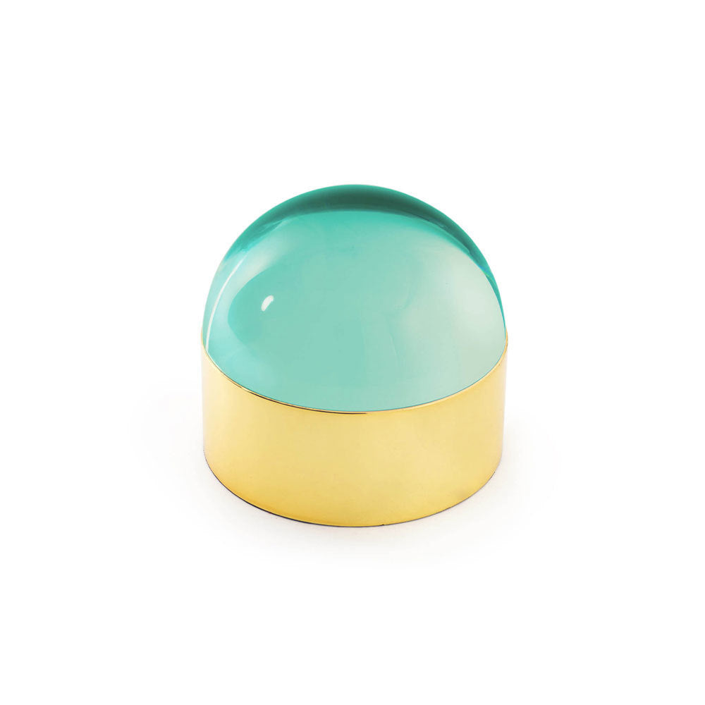 medium globo box green