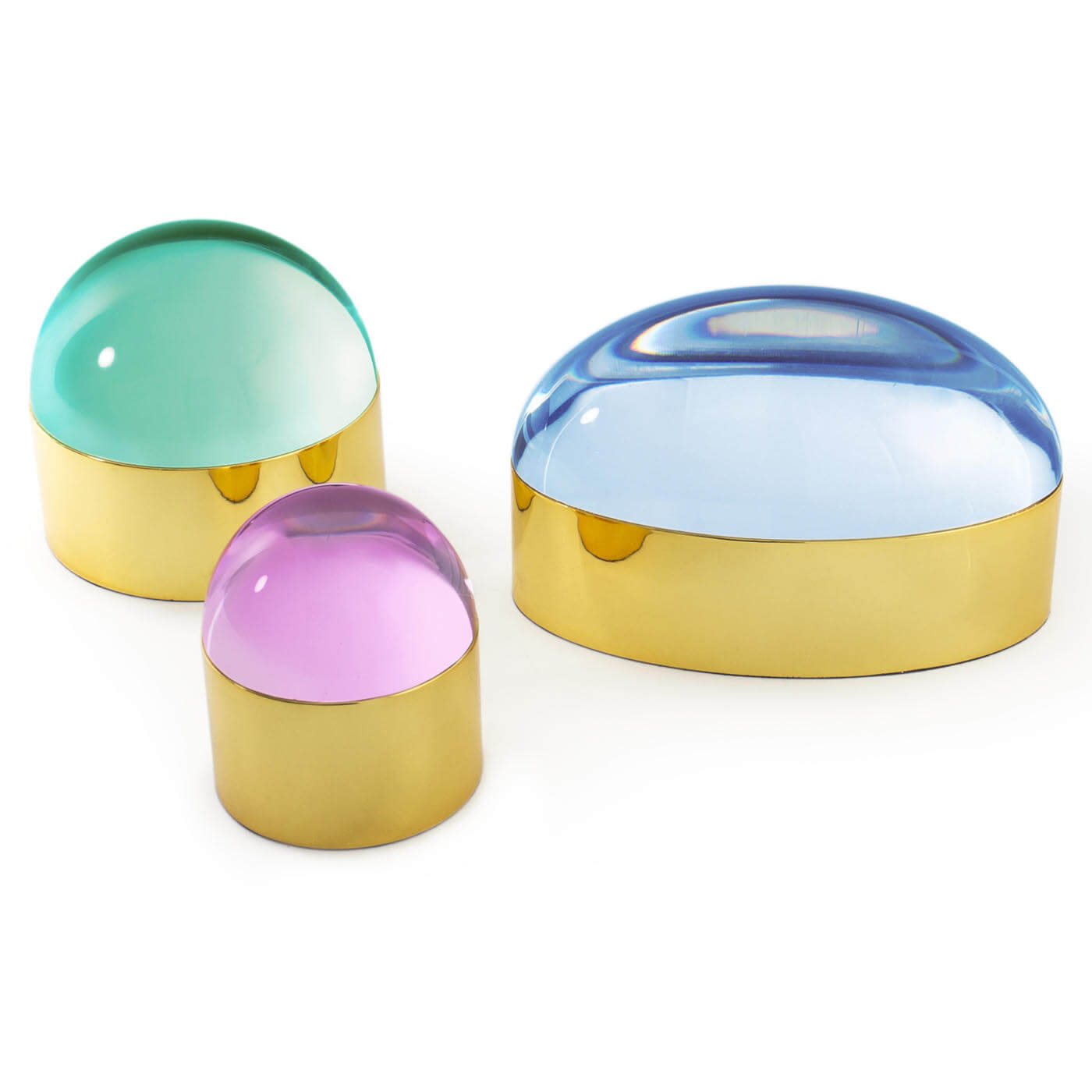 medium globo box green