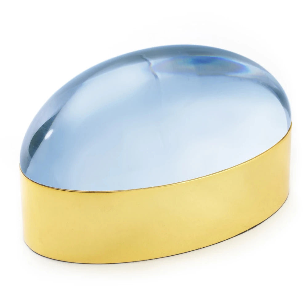 Large globo box blue