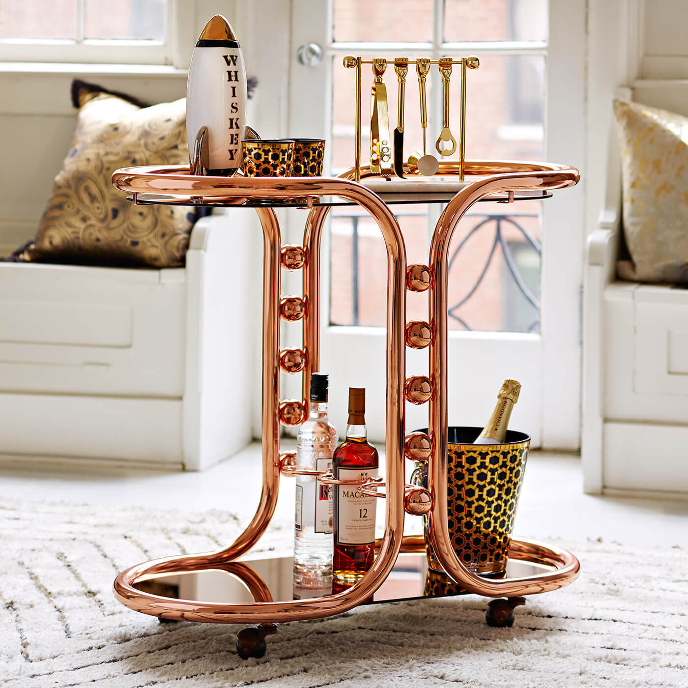 WHISKEY ROCKET DECANTER