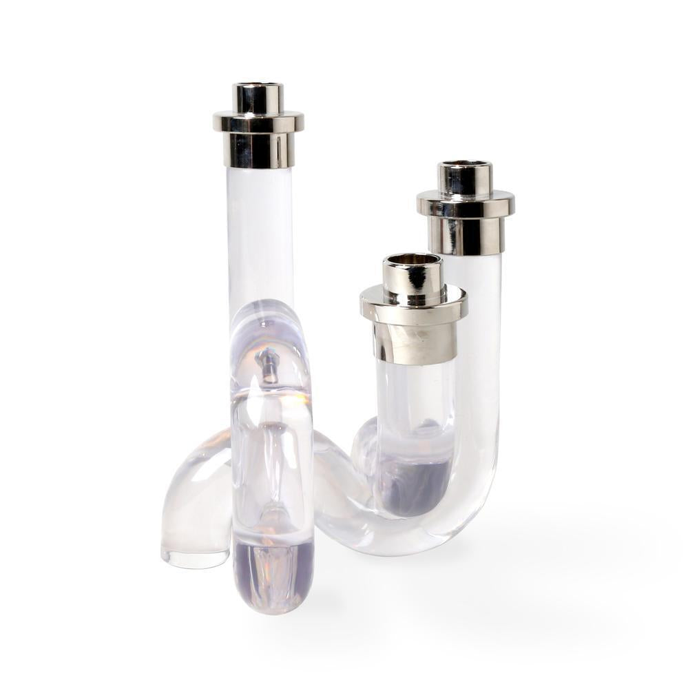POMPIDOU ACRYLIC CANDLEHOLDER